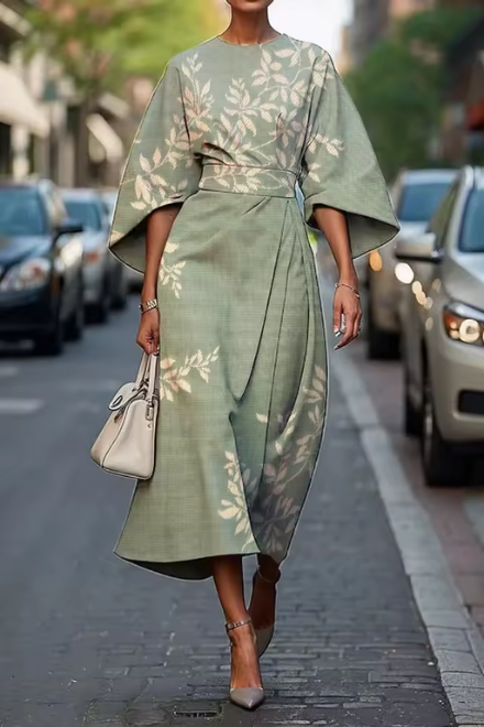 MICHELLE - MAXI BLOMSTERKJOLE