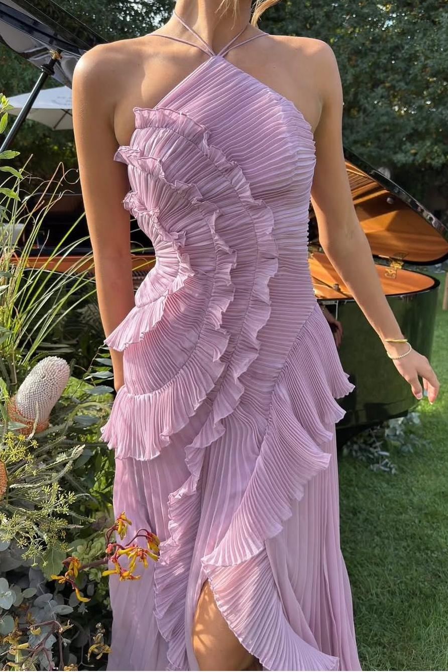 Annelies | Charmerende Ruffle Kjole